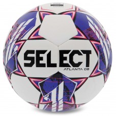 М"яч футбольний Select Atlanta DB FIFA Basic V23 №5, білий-фіолетовий, код: ATLANTA-5WV