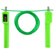 Скакалка з електронним лічильником FitGo 2.8м, зелений, код: FI-8637_G