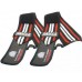 Кистьові бинти Power System Wrist Wraps Red/Black 450 мм, код: PS-3500_Red-Black