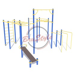 Гімнастичний комплекс Brustyle Воркаут, код: W204