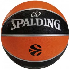 М"яч баскетбольний Spalding Euroleague Varsity №6, помаранчевий-чорний, код: 689344411026