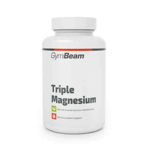 Мінерали Triple Magnesium GymBeam, 90 шт, код: 8586022217883