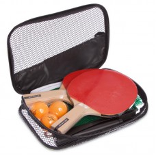 Набір для настільного тенісу Dunlop Ragen 2ракетки, 3 м'яча, сітка, чохол, код: DL679212 Набір для настільного тенісу Dunlop Ragen 2ракетки, 3 м'яча, сітка, чохол, код: DL679212