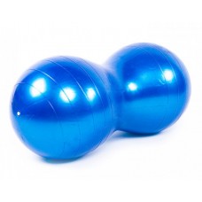 М"яч для фітнесу Фітбол Арахіс EasyFit Peanut 45х90 см, синій, код: EF-3022-BL-EF