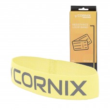 Резинка для фітнесу та спорту із тканини Cornix Loop Band 2-5 кг, жовтий, код: XR-0136