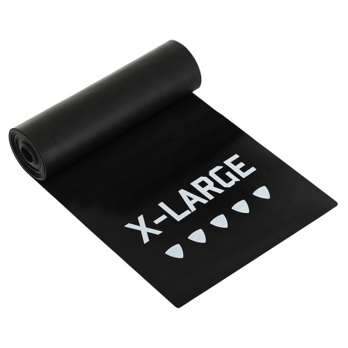 Стрічка еластична для фітнесу та йоги LiveUp X-Large, чорний, код: LP8415-XL Стрічка еластична для фітнесу та йоги LiveUp X-Large, чорний, код: LP8415-XL