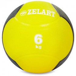Медбол Zelart 6 кг, код: FI-5121-6 Медбол Zelart 6 кг, код: FI-5121-6