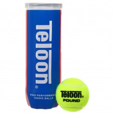 М'яч для великого тенісу Teloon Tour Pound 3шт, салатовий, код: T818-3-S52