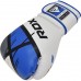 Боксерські рукавиці RDX F7 Ego 14 унцій, білий-синій, код: BGR-F7U-14oz