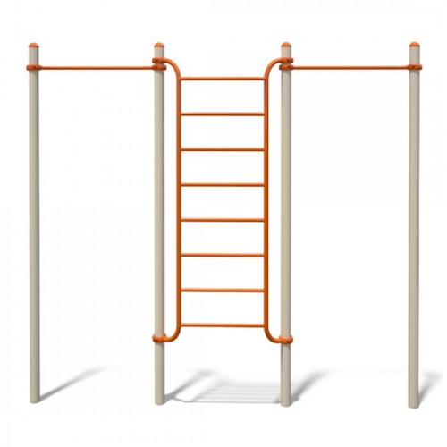 Турнік-Сходи InterAtletika 3430х326х2705 мм, код: S836.2-SM