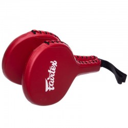 Ракетка для тхеквондо одинарна Fairtex 2шт, червоний, код: BXP1_R Ракетка для тхеквондо одинарна Fairtex 2шт, червоний, код: BXP1_R