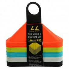 Фішки для розмітки поля трикутні PlayGame на пластиковій підставці, 50шт, код: C-8651-S52 Фішки для розмітки поля трикутні PlayGame на пластиковій підставці, 50шт, код: C-8651-S52