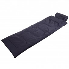 Спальний мішок ковдра з підголовником Camping UR темно-синій, код: SY-4840_DBL-S52