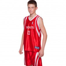 Форма баскетбольна підліткова PlayGame NBA Lakers 24 M (8-10 років), 130-140см, червоний-білий, код: CO-0038_MRW-S52