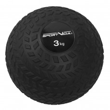 Слембол (медичний м"яч) для кросфіту SportVida Slam Ball 3 кг, чорний, код: SV-HK0345