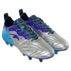 Бутси футбольні Maraton розмір 40, срібний-фіолетовий-блакитний, код: 220820-1_40BL