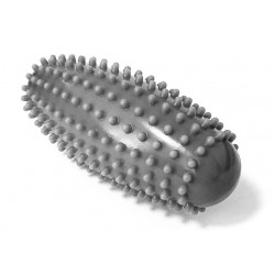 Масажний ролик Almond EasyFit овальний з шипами 160х65 мм, сірий, код:  EF-1071-GY-EF