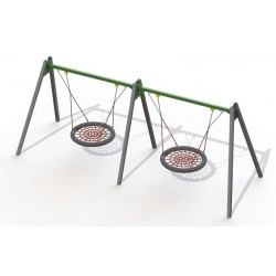 Гойдалка Miros "Гніздо Лелеки" подвійна, код: DIOS322.12 Гойдалка Miros "Гніздо Лелеки" подвійна, код: DIOS322.12