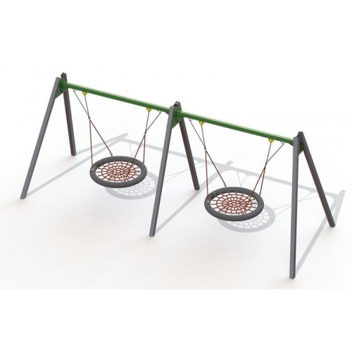 Гойдалка Miros "Гніздо Лелеки" подвійна, код: DIOS322.12