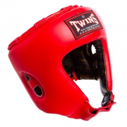 Шлем боксерский Twins L красный, код: HGL-8_LR