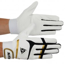 Рукавички для бейсболу Star розмір L, білий, код: BKG100_LW Рукавички для бейсболу Star розмір L, білий, код: BKG100_LW