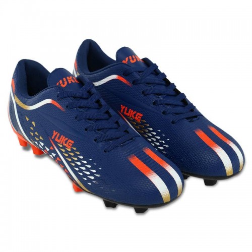 Бутси футбольні Aikesa розмір 41, синій-помаранчевий, код: 6005-40-45_41BLOR