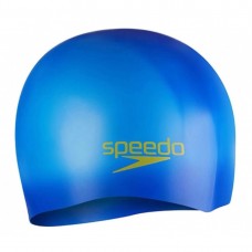 Шапка для плавання дитячий Speedo Plain Moud Silc Cap Ju синій, код: 5059937427522