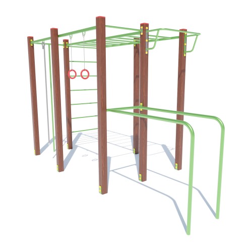 Гімнастичний комплекс Miros “Робін-Лайт”, код: DIO672.1 Гімнастичний комплекс Miros “Робін-Лайт”, код: DIO672.1