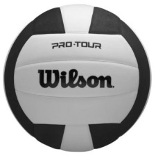 М"яч волейбольний Wilson Pro Tour VB New OF №5, чорний-білий, код: 097512817103