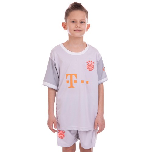 Форма футбольна дитяча PlayGame Bayern Munchen гостьова, розмір 24, вік 10років, зріст 130-135, код: CO-2500_24
