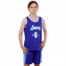 Форма баскетбольна дитяча NB-Sport Lakers 2XL (12 років), 150-160см, фіолетовий-блакитний, код: BA-9970_2XLVN