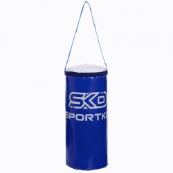 Мішок боксерський Sportko циліндр ремінне креплленіе 400 мм, синій, код: MP-10_BL-S52