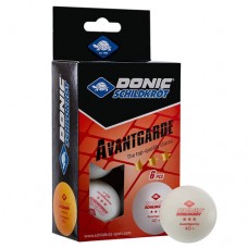 Кульки для настільного тенісу Donic Avantgardes 3* 40+, 6шт, білий, код: 608530-WS