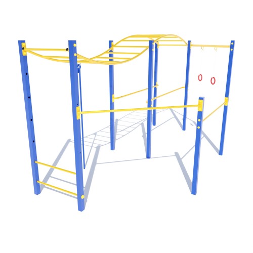 Гімнастичний комплекс Miros “Хвиля” без баскетбольного кільця, код: DIO659.2 Гімнастичний комплекс Miros “Хвиля” без баскетбольного кільця, код: DIO659.2