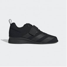 Штангетки Adidas Adipower 2, розмір 50 UK 15 (33 см), чорний, код: 15655-561