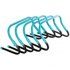 Набір бар"єрів тренувальних регульованих універсальних LiveUp 300 мм, 4 шт, чорний-синій, код: LP8615 Набір бар"єрів тренувальних регульованих універсальних LiveUp 300 мм, 4 шт, чорний-синій, код: LP8615