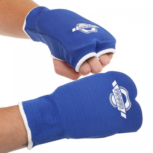Рукавички для карате Hard Touch розмір M, синій, код: CO-8891_MBL
