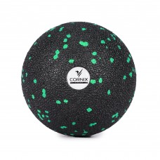Масажний м"яч Cornix EPP Ball 8 см, чорний-зелений, код: XR-0127
