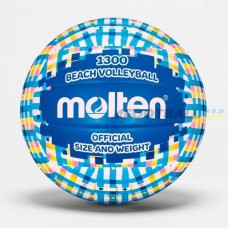 М"яч для пляжного волейболу Molten V5B1300-CB №5, синій, код: 4905741890865