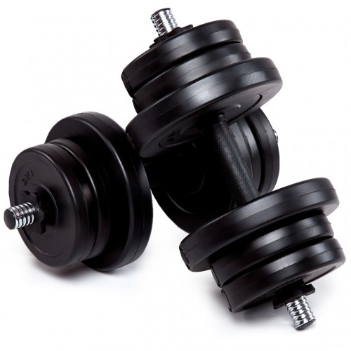 Гантелі набірніFit-On Chrome 2x11кг, код: 2010-0001