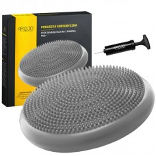 Балансувальна подушка-диск 4Fizjo PRO+ 33 см (сенсомоторна) масажна, сірий, код: P-5907739314475 Балансувальна подушка-диск 4Fizjo PRO+ 33 см (сенсомоторна) масажна, сірий, код: P-5907739314475