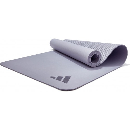Килимок для йоги Adidas Premium Yoga Mat 1760х610х5 мм, сірий, код: 885652025331