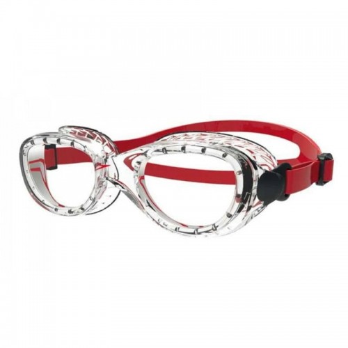Окуляри для плавання житячі Speedo Futura Classic Ju червоний-прозорий, код: 5053744337258