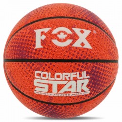 М"яч баскетбольний Fox Colorful Star Indoor/Outdoor №7, помаранчевий, код: BA-8708_OR