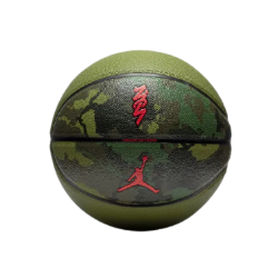 М"яч баскетбольний Nike Jordan All Court 8P Z Williamson Deflated розмір 7, хакі, код: 887791160454