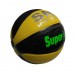 М"яч баскетбольний SNS T5204 №5, чорний-жовтий, код: 00403-SNS