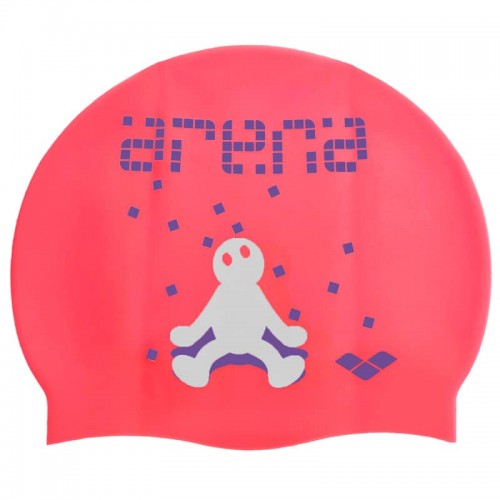 Шапочка для плавання дитяча Arena Kun Junior Cap, червоний, код: AR-91552-90_R Шапочка для плавання дитяча Arena Kun Junior Cap, червоний, код: AR-91552-90_R