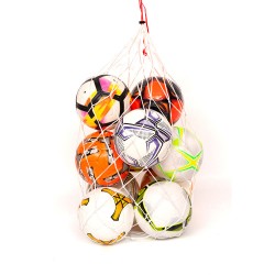 Сітка для м"ячів Meta Ball Carring 8-10 м"ячів, червоний-білий, код: 080101513630