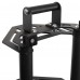 Стійка горизонтальна для бамперних дисків пересувна Mdbuddy Bumper Plate Rack 1300x300x260мм, чорний, код: TA-1691