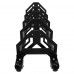 Стійка горизонтальна для бамперних дисків пересувна Mdbuddy Bumper Plate Rack 1300x300x260мм, чорний, код: TA-1691